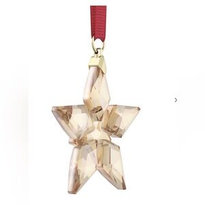 Elegant Crystal Star Ornament
